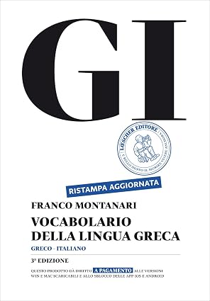 GI. Vocabolario della lingua greca. Con la guida all’uso e lessico di base. Con CD-ROM. Con aggiornamento online
